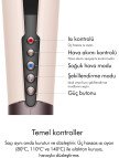 Dyson Airstrait Saç Düzleştirici İyon Teknolojili Titanyum Plaka 80-140°C 3 Kademeli Profesyonel Kullanım