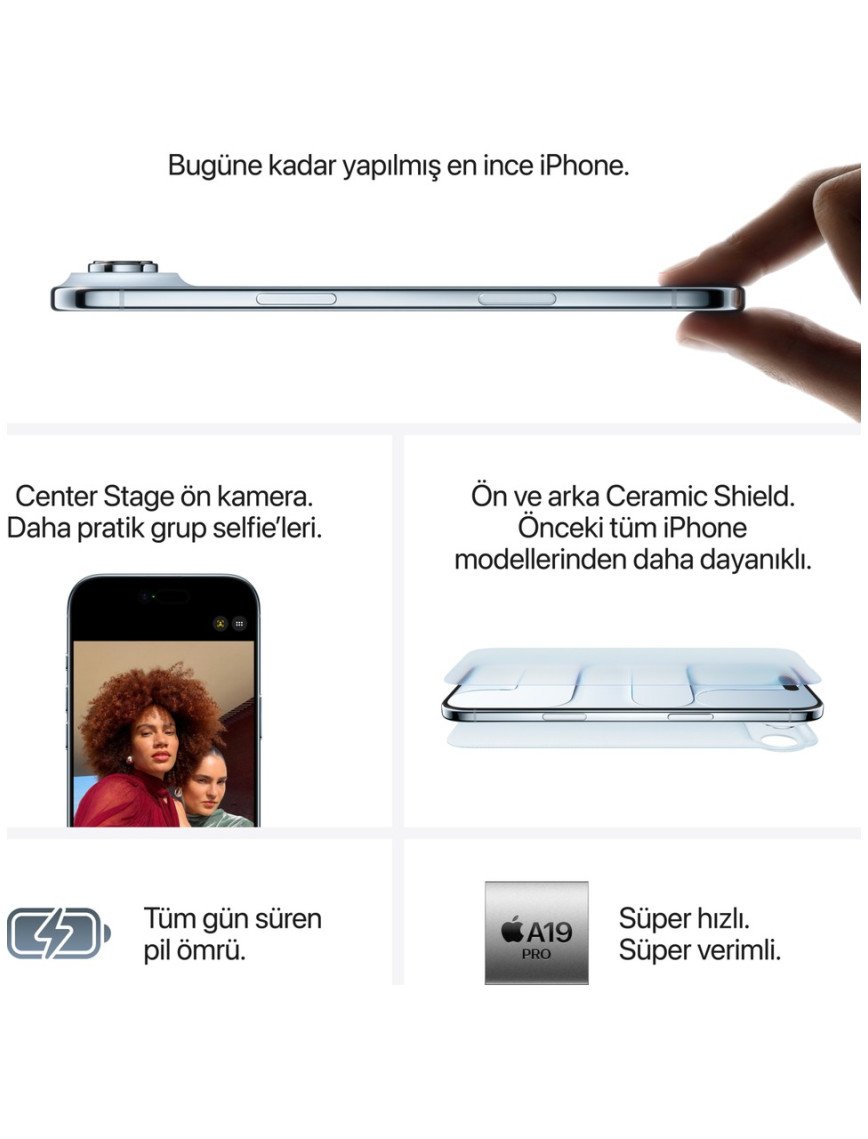 Apple iPhone Air 1 Tb Uzay Siyahı